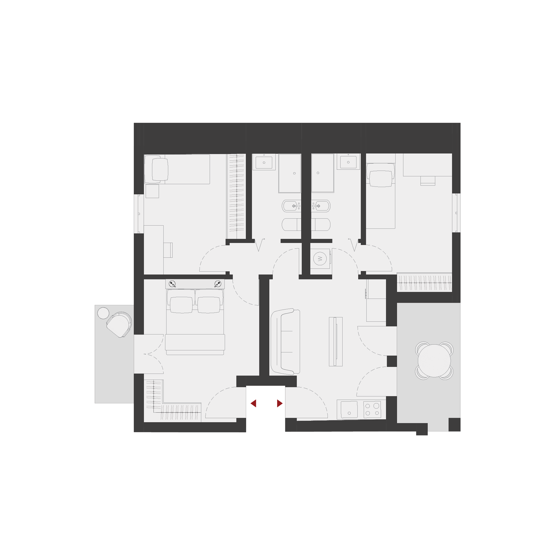 Quadrilocale di ampia metratura a Porto Letizia, residenza ideale sul Lago di Lugano.